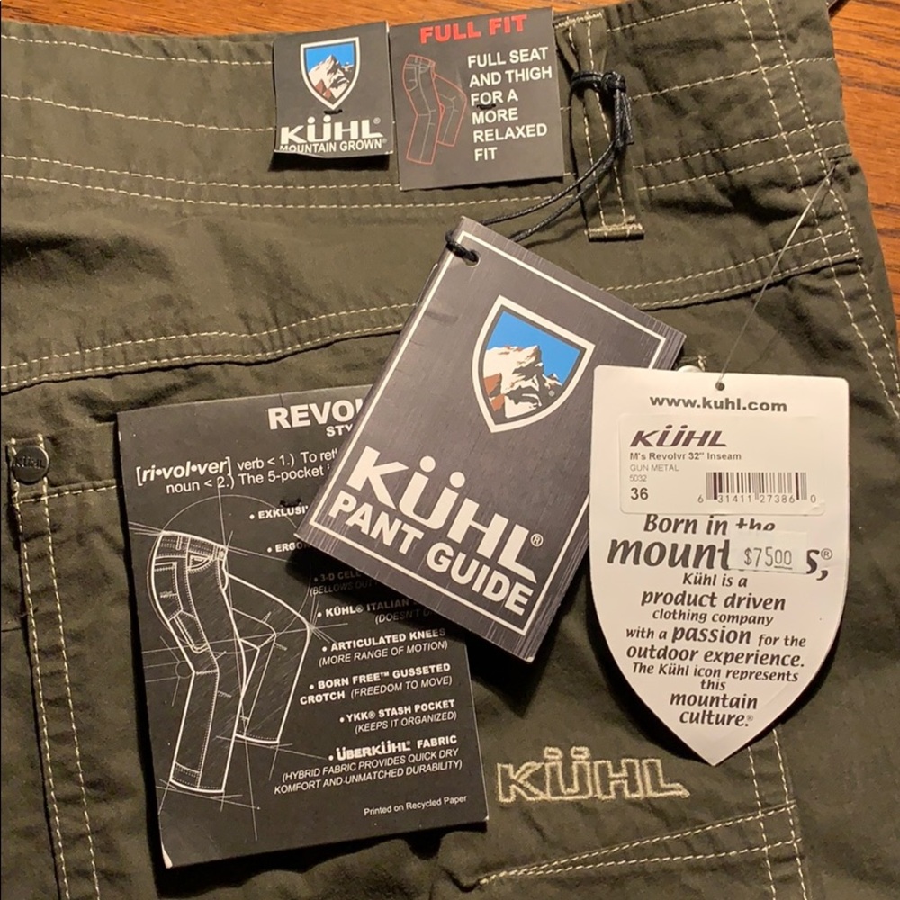 Kuhl 36x32 Revolvr Gun Metal pant